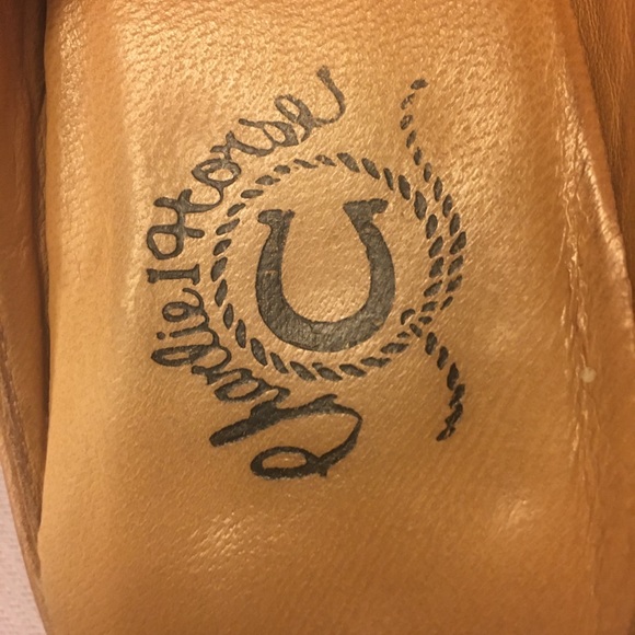 Charlie 1 Horse Artisan Handcrafted Shoe Size 6.5 M; Brown & Teal - Picture 2 of 12